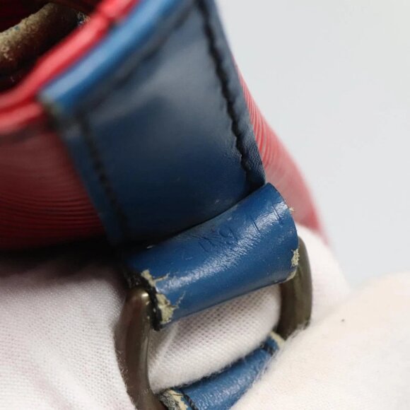LOUIS VUITTON Epi Noe Shoulder Bag Bicolor Red Blue - Picture 13 of 16